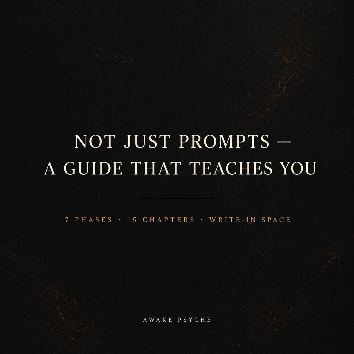 Shadow Work Journal + Prompts