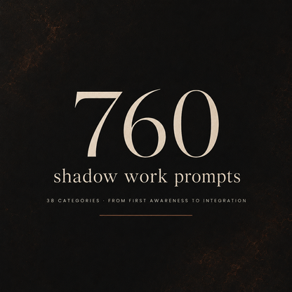 Shadow Work Journal + Prompts