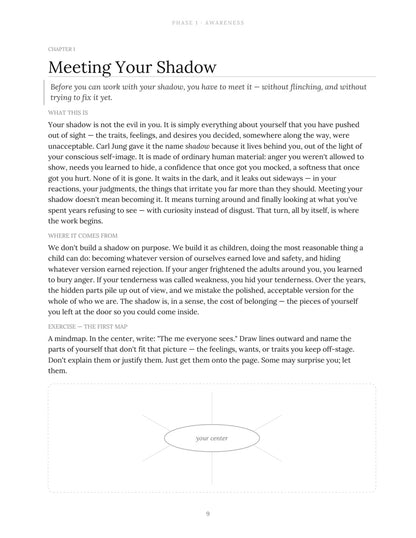 Shadow Work Journal + Prompts